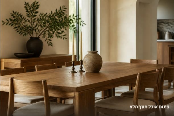 Solid wood dining nook — Natural Furniture